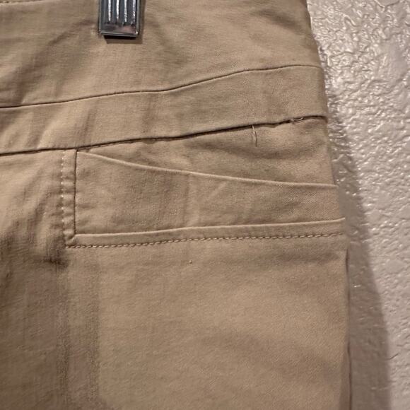 Zac & Rachel khaki pull on capri pants sz 14 - Picture 4 of 6